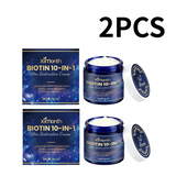 10‑in‑1 Biotin Anti‑Aging Facial Restoration Cream, Deep Smoothing Moisturizer, Nourish Repair Rough Dull Skin for Face Neck
