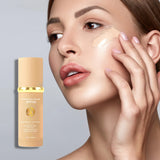 Sunscreen Liquid Foundation Waterproof Sweatproof Concealer Skin Tone Natural Matte Finish Pores Blur Long Lasting Lightweight