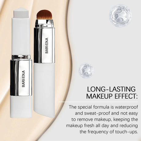 2-In-1 Color-Changing Foundation Stick Lightweight Moisturizing