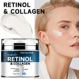 Retinol Collagen Face Cream Moisturiser Facial Anti Aging Whitening Skin Care Repair Fade Fine Lines Whitening Skin Shrink Pore
