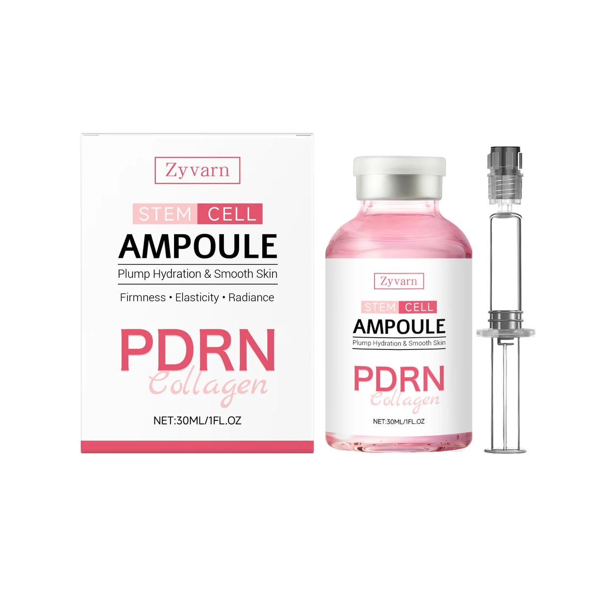PDRN Salmon DNA Serum Ampoule Repair Renew Skin Brighten Tone Facial Essence Hydrating Nourishing Firming Skin Care Treatment