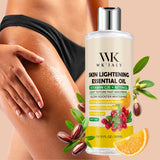 WK JALY Glow Booster Whitening Brightening Body Oil, Remove Acne, Dark Spots, Nourish, Moisturizer, Smooth Skin, Even Skin Tone