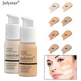 New Long Lasting Liquid Foundation Waterproof Oil Control Full Coverage Concealer Brighten Matte Moisturizing Primer Makeup Base
