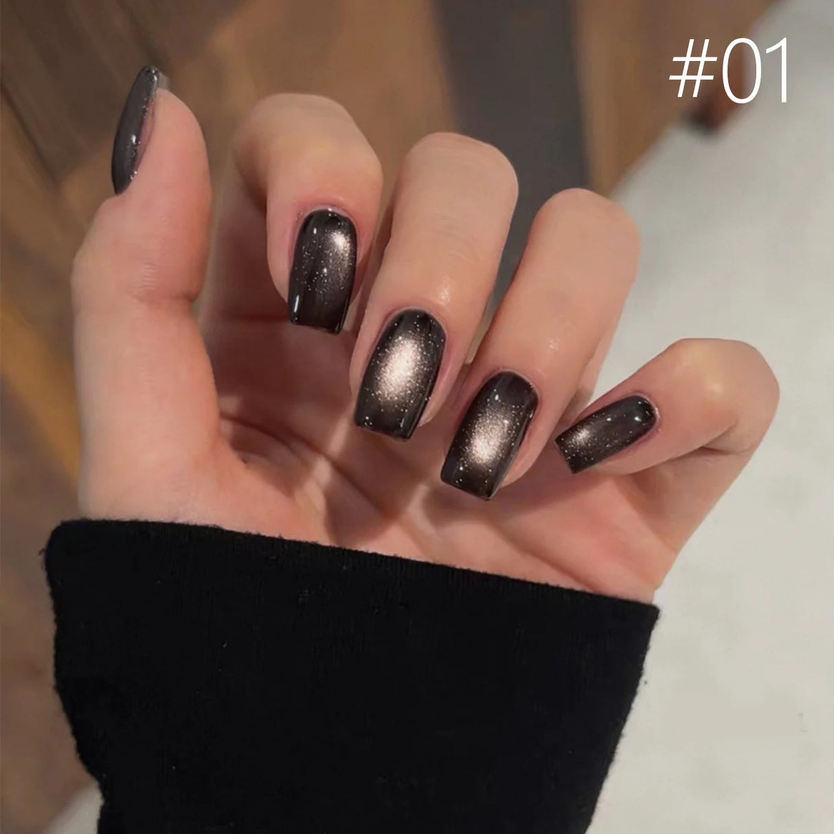 12ml 1-21pcs Brown Gold Cat Eye Gel Nail Polish Hot Selling Winter Whitening Magnet Gel Polish Gold Nails Nail Supplies Nail Art
