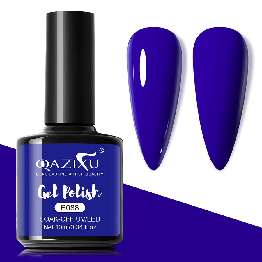 10ml Black Nail Gel Polish Soak Off UV LED Varnish Manicure Tools Design For Home Salon Nail Art DIY Winter For Cool Girls