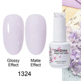 Clou Beaute Gel Nail Polish Neon Brown Royal Blue Red Green Pastal Nude Nail Art Varnishes Gel Lacquer Top Coat UV Gel Nail