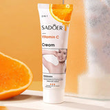Vitamin C Underarm Cream Skin Whitening Cream For Body, Dark Spot Remover Corrector For Neck,Armpit,Underarm,Elbow, Knees