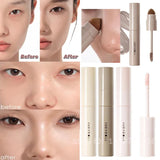 Judydoll Liquid Contouring Highlighter Facial Contour High Gloss Grey Brown Matte Nose Shadow Cream Brighten Face Bronzer Makeup