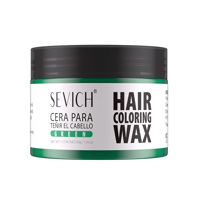 Temporary Hair Color Wax Coloring Styling Pomade Mild White Covering Nourishing Hair Clay Color Cream Gel Hair Dye Mud Easy Wash