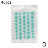 35/40Pcs Colorful Cute Star Heart Shaped Acne Treatment Sticker Invisible Acne Cover Pimple Patch Skin Care