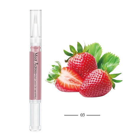 Nail Nutrition Oil Pen Nail Strengthener for Thin Nails And Growth 6 Smells Nail Treatment Cuticle Revitalizer Oil Manicure Nail