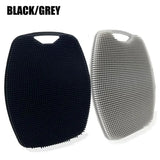 1Pc Soft Silicone Exfoliating Body Brush Gentle Massage Back Scrubber Deep Cleansing Shower Bath Tool