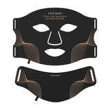 7 Color LED Face Mask with Neck Wireless Portable Red Light Therapy for Anti-Aging, Wrinkles, Skin Rejuvenation, Home Use