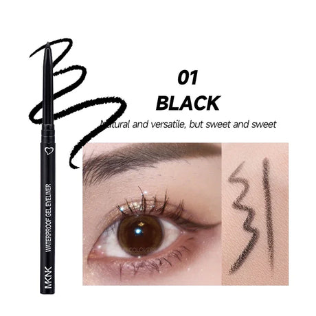 Waterproof Matte Eyeliner Pen, Quick Dry, Long-Lasting, Smooth
