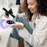 Handheld UV LED Nail Lamp USB Rechargeable Mini Manicure Lamp Nail Dryer With 5 Lamp Beads Quick Drying Gel Nail Polish