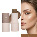 YOUNG VISION Face Contour Highlighter Stick, Dual-Ended Cream Concealer Shading Stick for Nose, Collarbone, Natural 3D Makeup