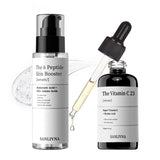 6 Peptide Essence Facial Refreshing Skin Care Set Contains Collagen to Improve Fine Lines, Brighten Skin, Moisturize and Nourish