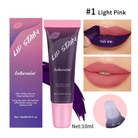 Waterproof Peel Off Lip Stain Tattoo Tint Long Lasting Matte Lip Gloss Lipstick Cosmetics Matte