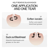 1/3/5/10PCS Bamboo Charcoal Nose Blackhead Remover Mask Deep Cleansing Shrink Pore Mask Skin Care Nose Black Dots Pore Skin Care