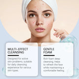 Salicylic Acid Facial Cleanser Acne Treatment Moisturizing Oil Control Skincare Face Wash Cleansing Pore Hydrating Skin Care