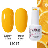 Clou Beaute Gel Nail Polish Neon Brown Royal Blue Red Green Pastal Nude Nail Art Varnishes Gel Lacquer Top Coat UV Gel Nail