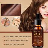 REAROYA Hair Care Essential Oil Improves Hair Quality Enhances Hair Toughness Restores Hair Luster Repairs Damaged Hair