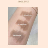 Nose Shadow Bronzer Contouring Makeup Pen Natural Grey Brown Three-dimensional Face Matte Shadow Cream Contour With Brush Makeup