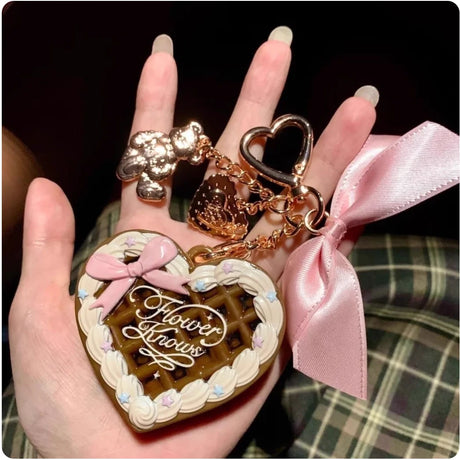 Flower Sweetie Bear Collection Setting Powder 2.5g Pendant Package Hanging Matte Soft Focus Oil Control Makeup Cosmetic