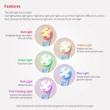 Face Lifting Machine EMS Micro-current Facial Skin Firm Massager LED Photon Rejuvenation Beauty Device