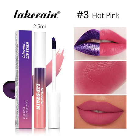 Metallic Tear-Off Lip Stain Matte Tattoo Dyed Lip Tint Peel-Off Liquid Lipstick Waterproof Lasting No Fading Lip Gloss Cosmetics