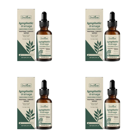 Docteat Lymphatic Drainage Liquid Herbal Extract with Boosts Clarity Supports Energy and Promotes Vitality Easy To Use 60 ML