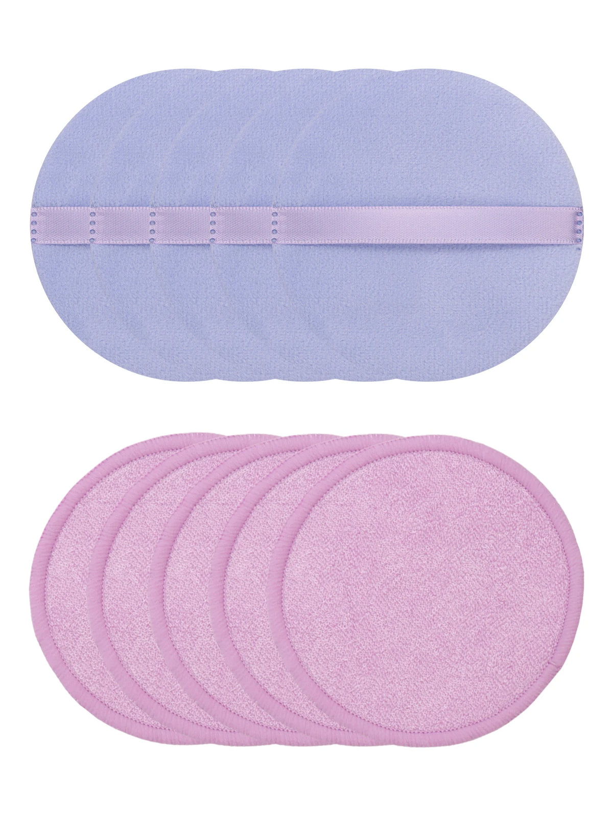 10Pcs Makeup Remover Pads Can Be Soaked in Water and Can Be Removed with Facial Makeup It Can Also Be Used with Makeup Remover.
