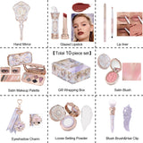 Flower Knows Knight Unicorn Makeup Gift Set Lipstick Blush Setting Powder Starlight Beauty Box Fairy Princess Luxury Cosmetics