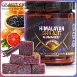 Shilajit Gummies Support Energy and Vitality Berry Flavor with Pomegranate & Honey ExtractDaily Wellness Support 30 Gummies