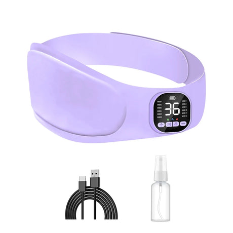 Waist Massager Heating Pad Period Pain Relief - Portable EMS Belly Massager Belt Women Back Pain