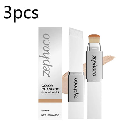 2 In 1 Color Changing Foundation Stick High Concealer