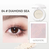 Single Glitter Eyeshadow, Lightweight Glitter And Matte Eyeshadow, Long Lasting, Smudge Proof, Shimmer Eyeliner And Blush Look