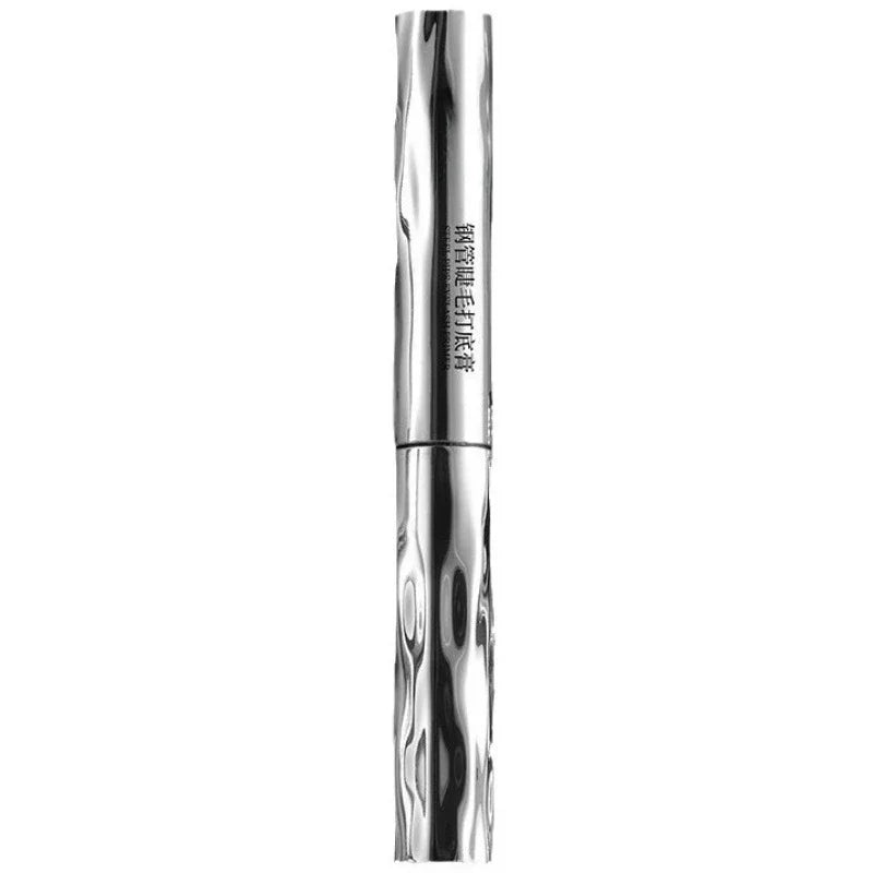 Metal Iron Lashes Mascara Waterproof Silk Fiber Mascara Black Long Curling Eyelash Extensions Non-clumping Eyes Makeup Cosmetics