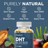 DHT Blocker Hair Growth Supplement with Saw Palmetto, Support Thicker Hair Reduce Thinning & Breakage, Boost Scalp Health