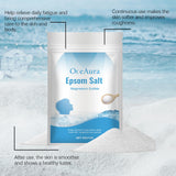 Epsom Salt Magnesium Sulfate Moisturizing Exfoliating Pure Natural Feet Hands Bath Body Relaxation Muscle Relief Detox Skin Care
