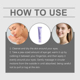PURE INSTANTLIFTEYE GEL Collagen Moisturizing Eye Cream Gentle Nourishing Smooth Eye Skin Brightening Hydrating Eye Care