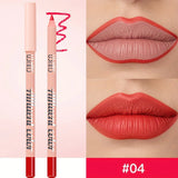 8 Colors Waterproof Lip Liner Pencil Long Lasting Sexy Dark Red Pink Matte Lipstick Pencil Natural Lipliner Pen Red Contour Tint