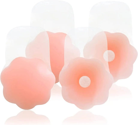 Women Lift Up Invisible  Reusable Self Adhesive Silicone Breast Lift Tape Nipple Cover Chest Paste Push Up Party Dress Bras