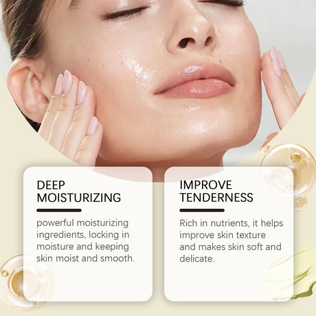 Beef Tallow Honey Balm Moisturizing Hydrating Face Cream Body Lotion Fades Fine Lines Tighten Soothen Brightening Facial Skin