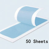 5/10/20/50 Sheets Green Professional Hair Removal Wax Strips Depilation Double Sided Wax Paper For Bikini Leg Body Face Useful
