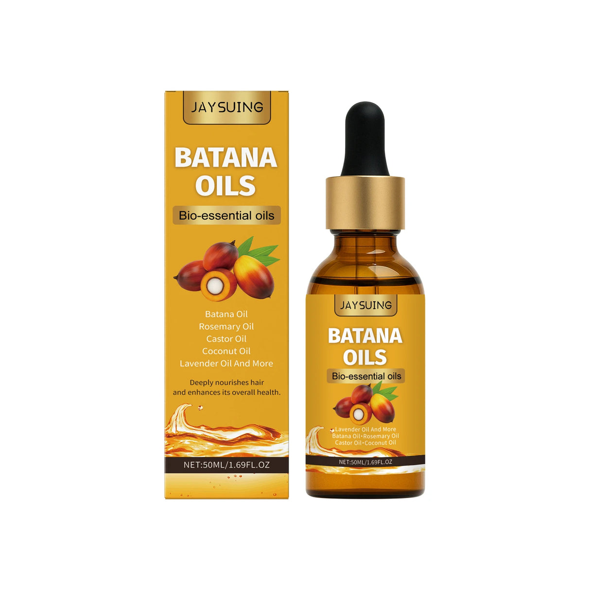 Batana Nourishing Hair Oil Soothing Hair Scalp Promote Microcirculation Enhance Elasticity Hair Roots Deep Moisturizing Care Oil