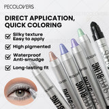 1 Pc High Color Rendering Shimmer Eyeshadow Pen, Shiny Colors Eye Shadow Stick, Eye-catching Eye Makeup, Music Festival Makeup