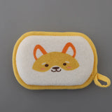 Baby Bath Sponge Kids Shower Rub Strong Water Absorption Soft Cleaning Brush Cute Cartoon Elephant Towel Material Cotton
