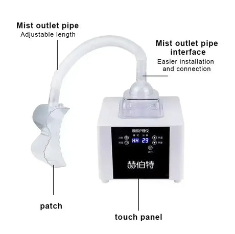 Cold Hot Nano Mist Eye Atomizer Portable Eye SPA Steamer Relieve Eye Fatigue Dry Eyes Dark Circles Moisturizing Eye Care Device
