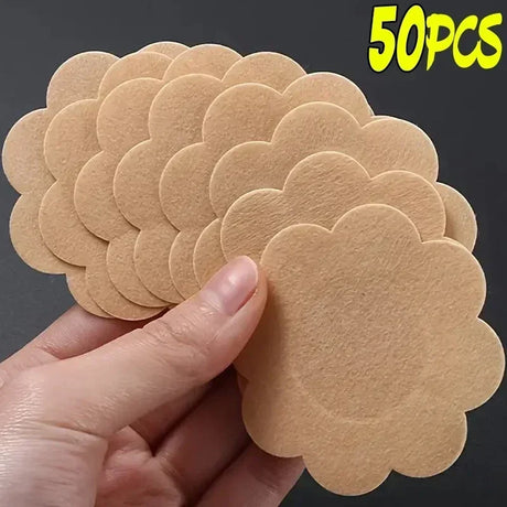 Women Safety Nipple Cover Stickers Sexy Breast Lift Tape Patch Intimates Female Self-Adhesive Invisible Bra Chest Nipple Padding